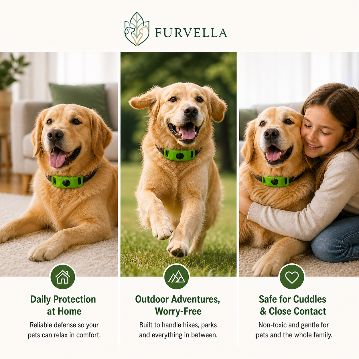Protect Your Dog From Fleas & Ticks Without Harsh Chemicals Long-Lasting Protection for Up to 12 Months