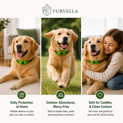 Protect Your Dog From Fleas & Ticks Without Harsh Chemicals Long-Lasting Protection for Up to 12 Months